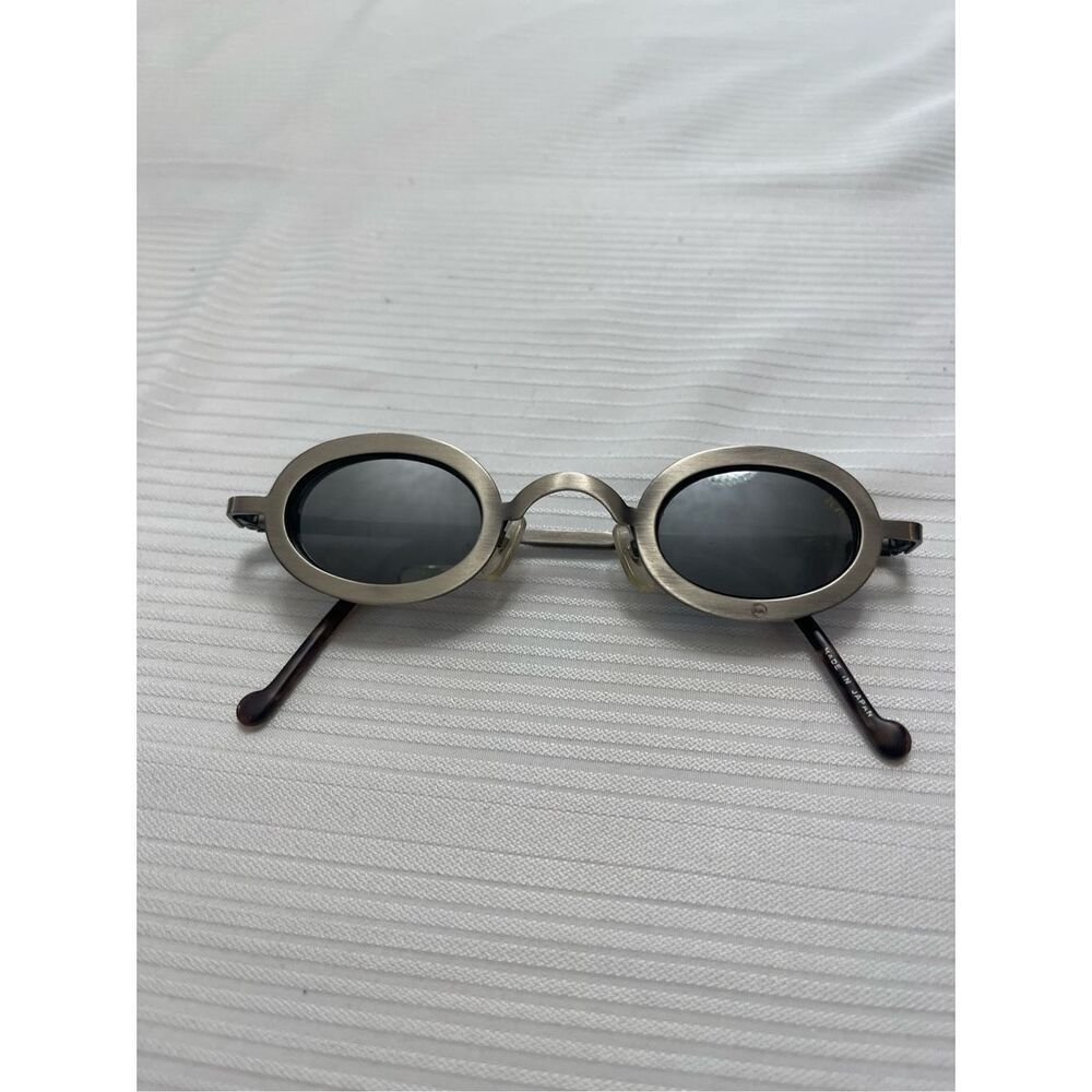 Hiromichi Nakano Oval Vintage Designer Sunglasses HN-307 37 31 140 Rare